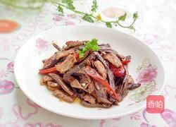 茄子干炒肉的做法图解13