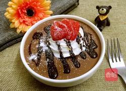 巧克力布丁的做法图解8