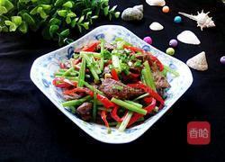 芹菜炒猪肝的做法图解10