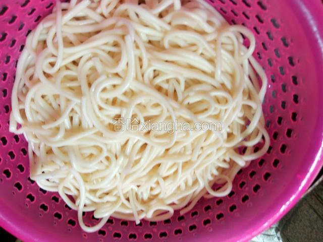 捞出沥水份