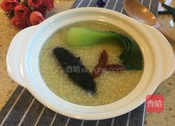 海参蔬菜小米粥的做法图解9
