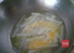 老黄瓜鸡蛋汤的做法图解6