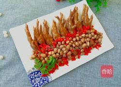 花生炖鸡爪的做法图解13