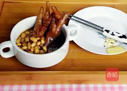 鸡爪焖黄豆的做法图解7