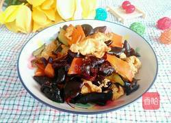 大葱木耳炒鸡蛋的做法图解10