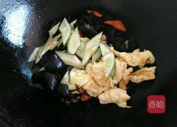 大葱木耳炒鸡蛋的做法图解8