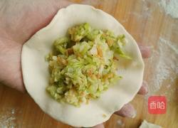 包菜虾皮饼的做法图解12