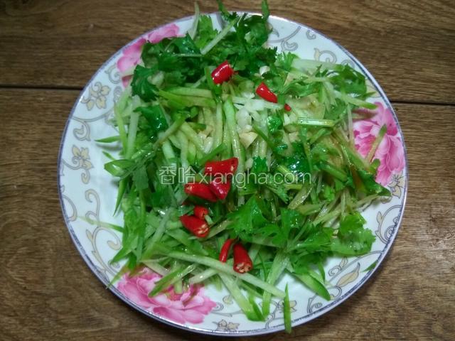 搅拌均匀即可食用。
