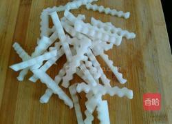 酸甜爽口腌萝卜的做法图解2