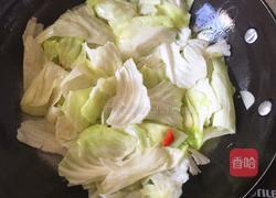 辣炒圆白菜的做法图解4