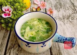 芹菜叶鸡蛋汤的做法图解7