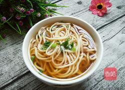 酱油汤面的做法图解7