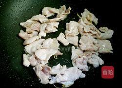 大葱爆肉的做法图解4