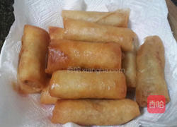 炸春卷的做法图解6