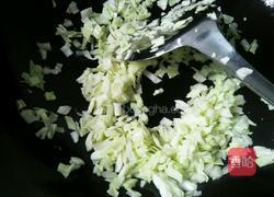 包菜炒饭的做法图解4