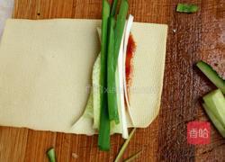 三丝豆皮卷的做法图解3