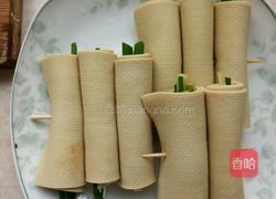 三丝豆皮卷的做法图解5