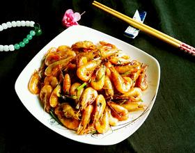 爆炒河虾[图]