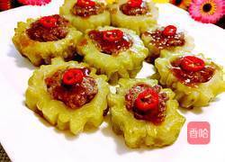 肉酿苦瓜的做法图解12
