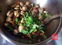 老干妈炒蚬子的做法图解12