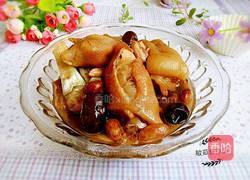 花生红枣炖猪手的做法图解8