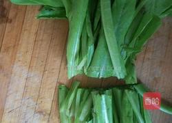 炝炒油麦菜的做法图解2