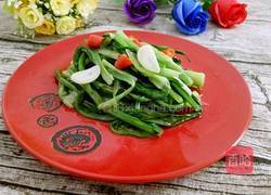 炝炒油麦菜的做法图解8