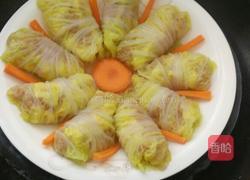 白菜肉卷的做法图解4