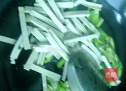 蒜苗炒香干的做法图解5