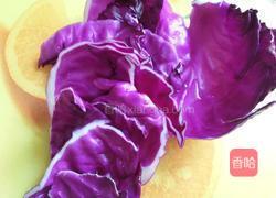 紫甘蓝+水果沙拉的做法图解4