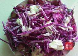 紫甘蓝+水果沙拉的做法图解8