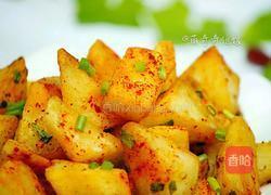 铁板孜然土豆块的做法图解10