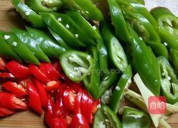 尖椒猪大肠的做法图解3