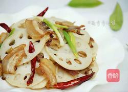 藕炒肉片的做法图解13