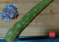 青笋炒肉的做法图解1