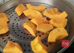 香葱南瓜饼的做法图解2