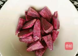蒸紫薯饼的做法图解1