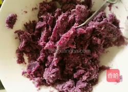 蒸紫薯饼的做法图解2