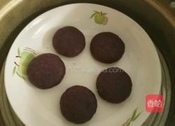 蒸紫薯饼的做法图解8