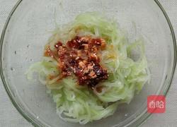 凉拌葫芦丝的做法图解4
