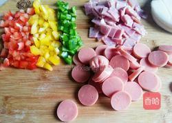 饺子皮批萨的做法图解2