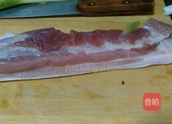 五花肉炒腐竹的做法图解2