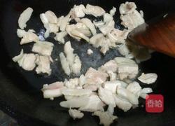 五花肉炒腐竹的做法图解6