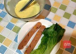 鸡蛋卷菜饼的做法图解2