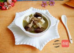 肉丝豆腐猪血汤的做法图解7