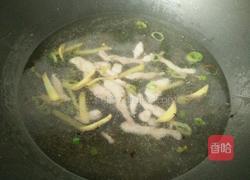 肉丝豆腐猪血汤的做法图解4