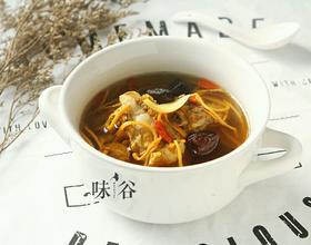 灵芝虫草花排骨汤[图]