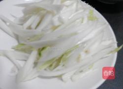 肉炒白菜丝的做法图解4