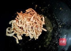 肉炒白菜丝的做法图解8