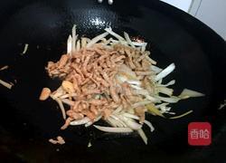 肉炒白菜丝的做法图解13